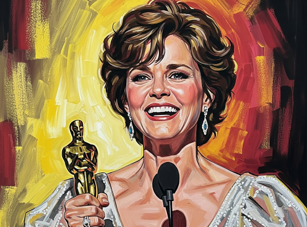 Depiction of Sally Field 1985