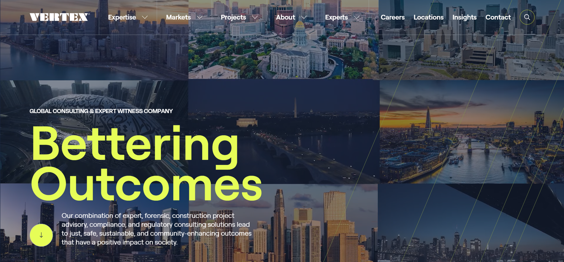 The Vertex Companies Homepage 2025