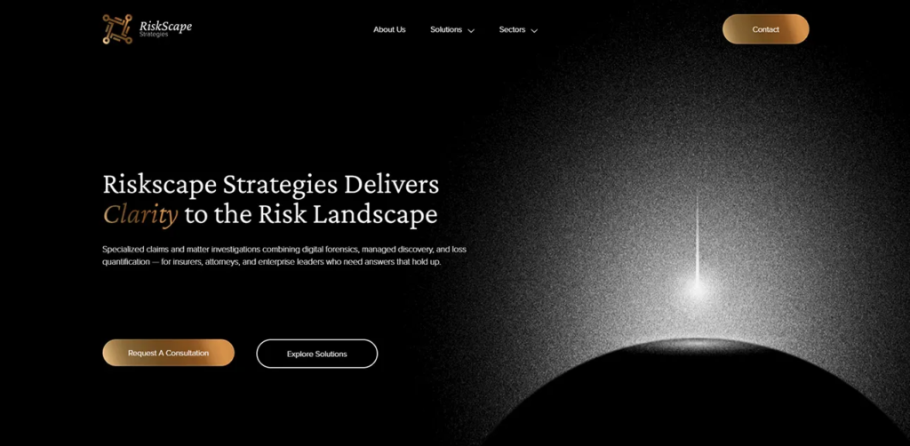 RiskScape Strategies Website Portfolio